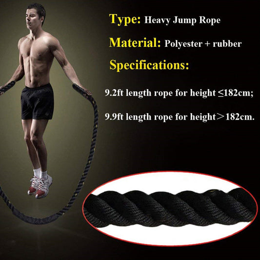 Rope Battle Skipping Ropes Power Training  Fitness